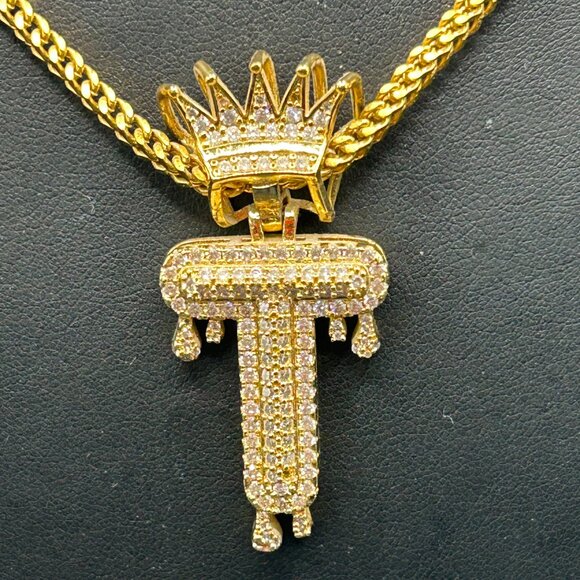 Hermosa Letter T Necklace - Picture 2 of 3